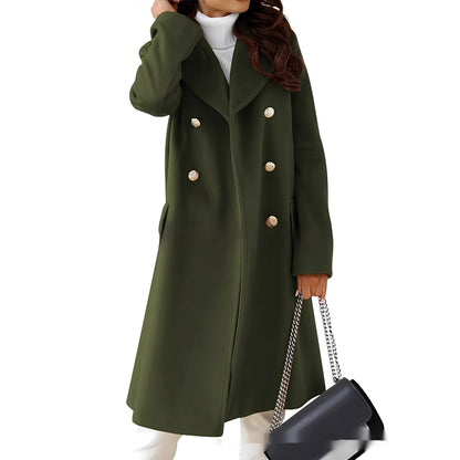 Amanda - Elegant Double Coat for Women