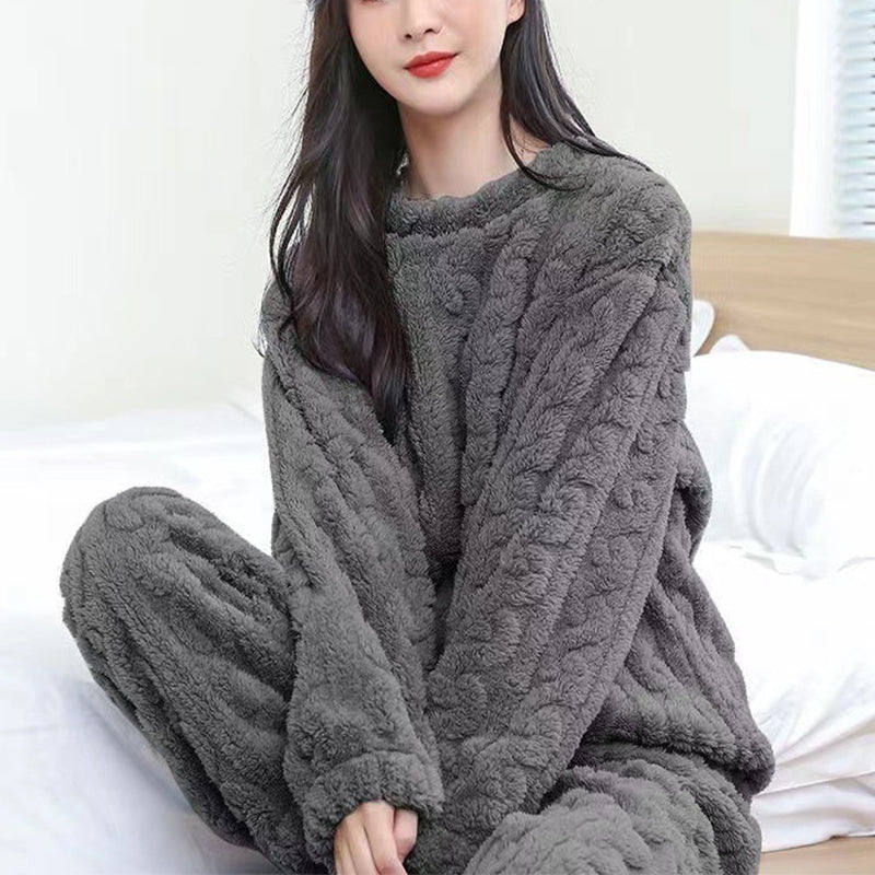 Kathryn - Άνετος, μαλακός fleece-πιτζάμα για γυναίκες