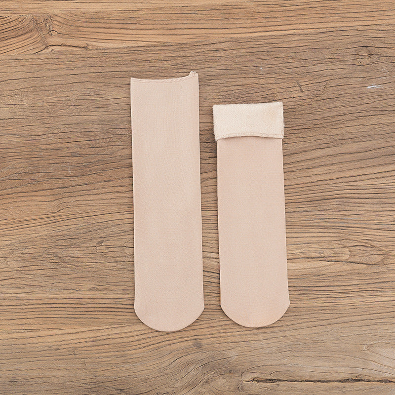 Gloria - Ζεστές Βελούδινες Κάλτσες Χιονιού για Γυναίκες