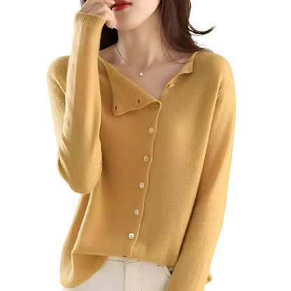 Bethanie - Χαλαρό μακρυμάνικο πουλόβερ από μαλλί