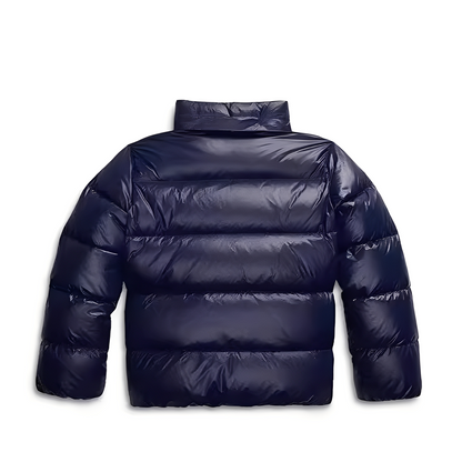 Jennifer - Gruba pikowana kurtka z kapturem dla kobiet