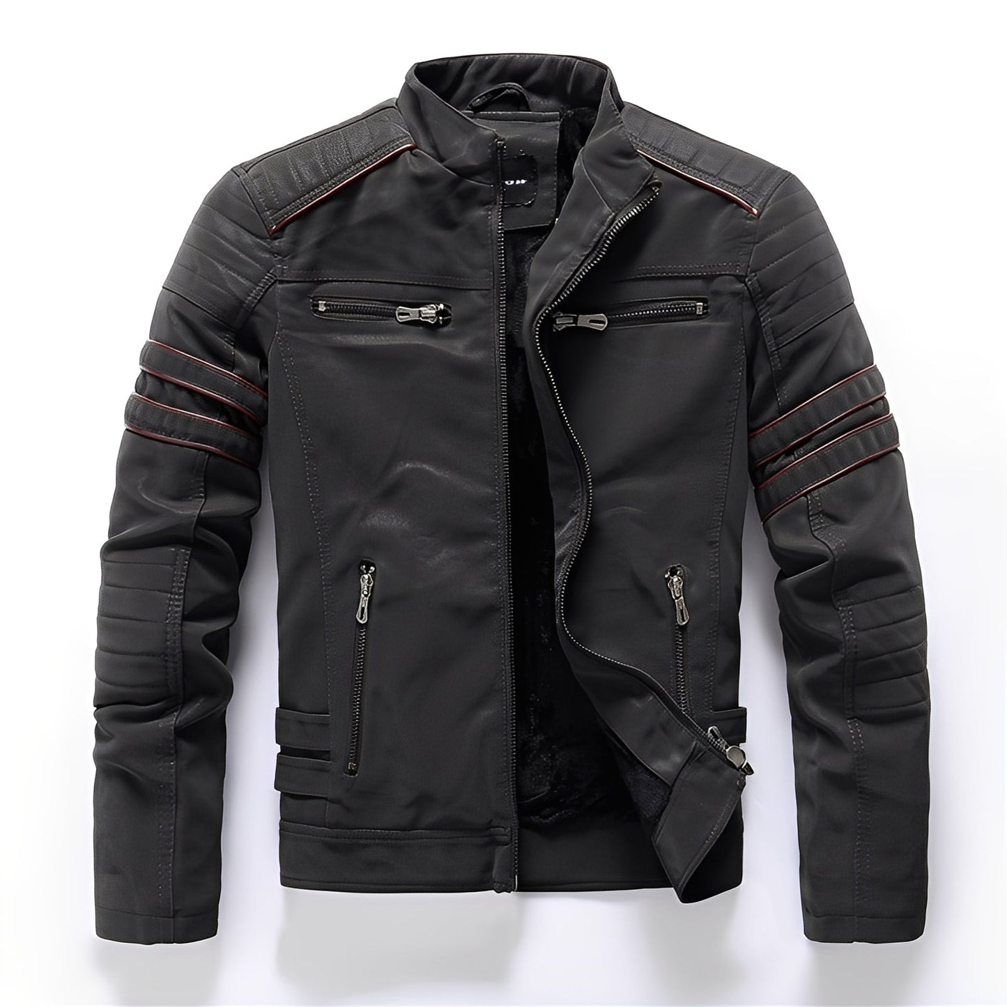 Dillan - Stylish Leather Motorcycle Jacket for Men