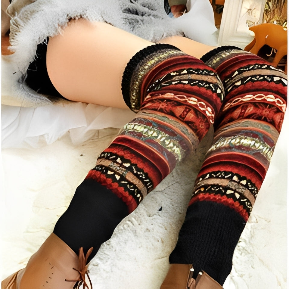 Suzanna - Στιλάτες, ζεστές, παχιές βαμβακερές κάλτσες για γυναίκες