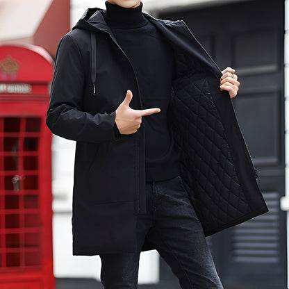 Derren - Veste légère quotidienne à capuche pour hommes