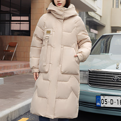 Rexanne - Stylish long hooded cardigan for women