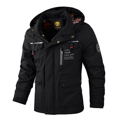 Fredrick - Waterproof, thick outdoor jacket for men