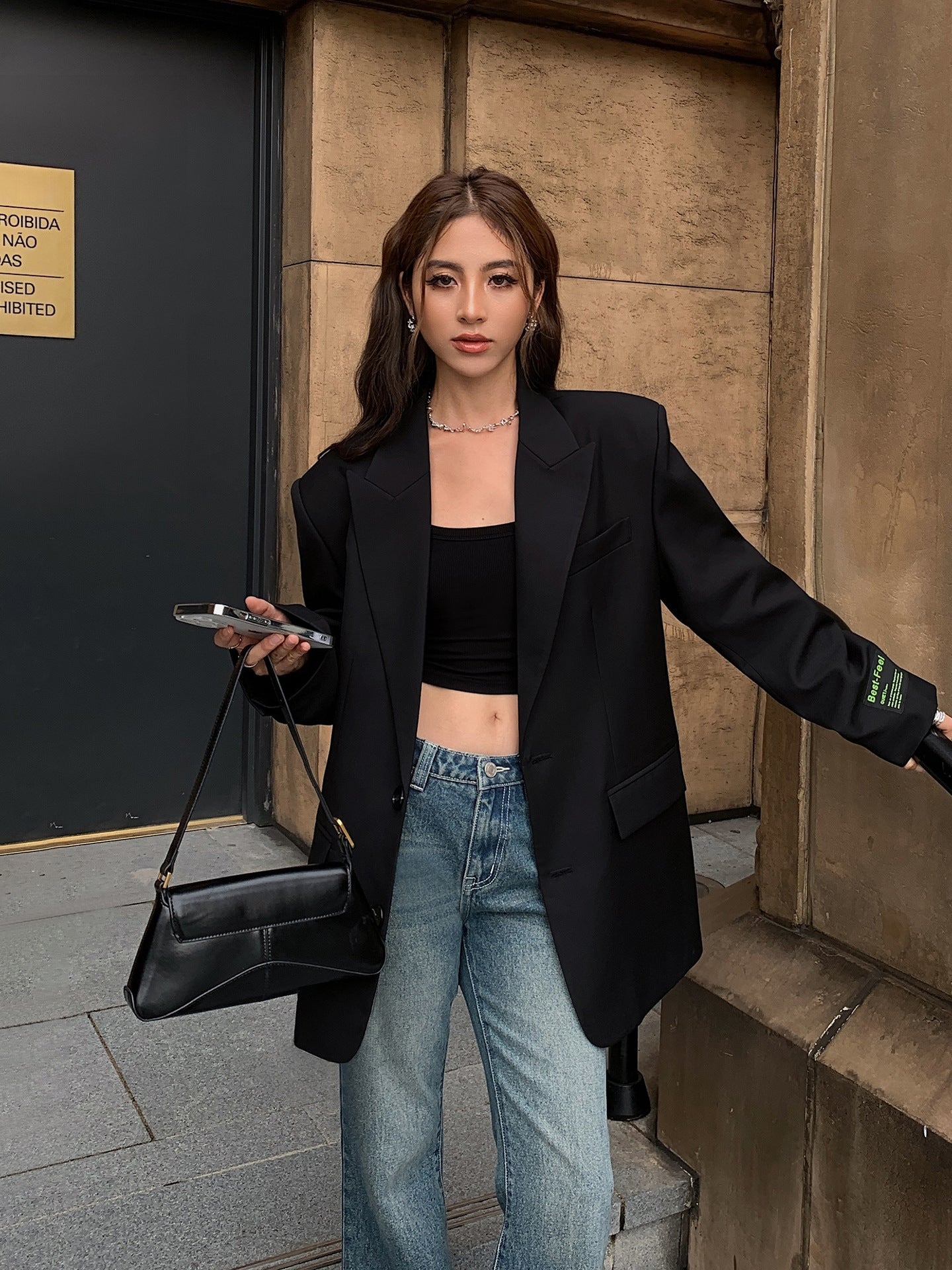 Shaye - Oversized Blazer σε κλασικό στυλ για γυναίκες