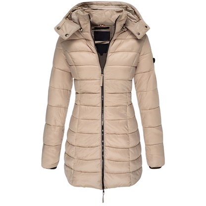 Jazmine - Stylish, warm, lined coat for women