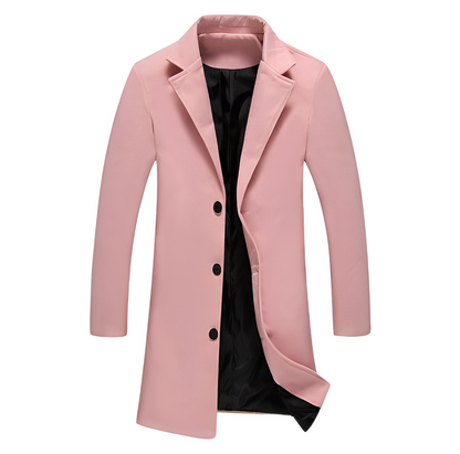 Peyton - Φορμαλ Παλτό Χειμώνα από Μαλλί για Άνδρες