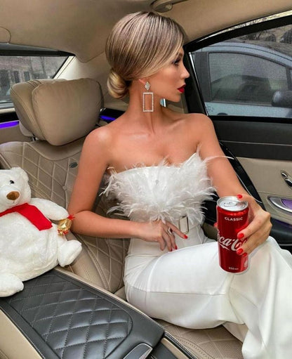 Arabel - Elegant jumpsuit with bustier