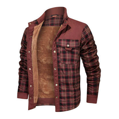 Harmon - Στιλάτη καρό ζακέτα για άνδρες