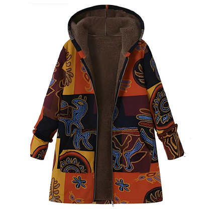 Olyvia - Vintage Cardigan with Pattern for Women