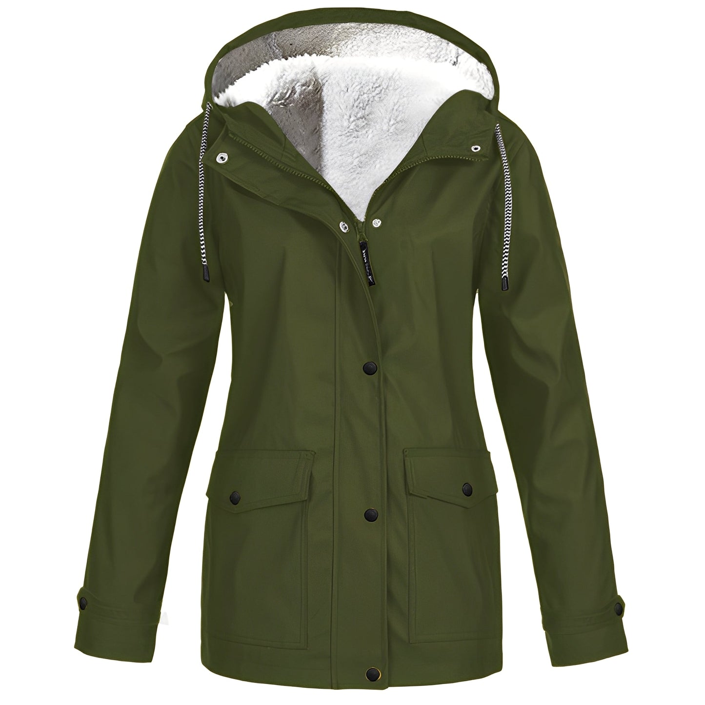 Abbigail - Multifunctional waterproof fleece-lined jacket for women