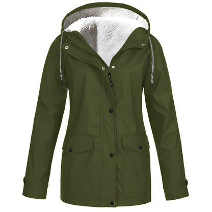 Abbigail - Multifunctional waterproof fleece-lined jacket for women