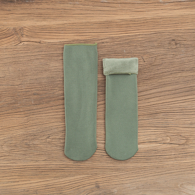 Gloria - Ζεστές Βελούδινες Κάλτσες Χιονιού για Γυναίκες