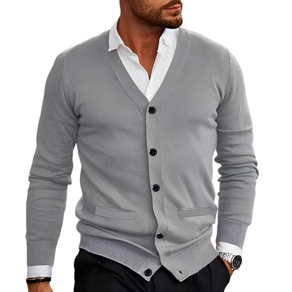Bradley - Relaxed, simple Cardigan for Men