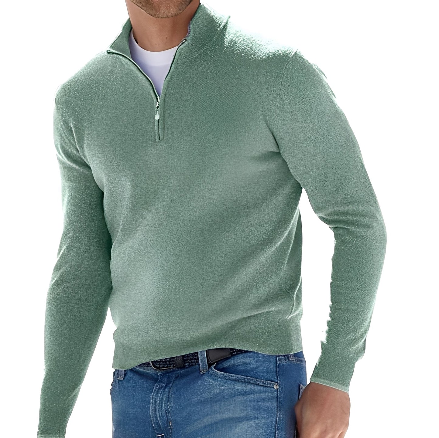 Eliott - Cashmere Men's Sweater with Zipper