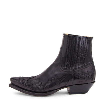 Geraldine - Retro Cowboy Boots from Leather for Women