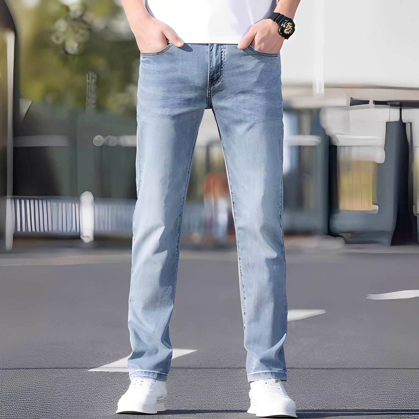 Winfred - Στιλάτα Stretch-Skinny-Jeans για Άνδρες