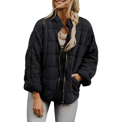 Luana - Daily quilted jacket with pockets for women