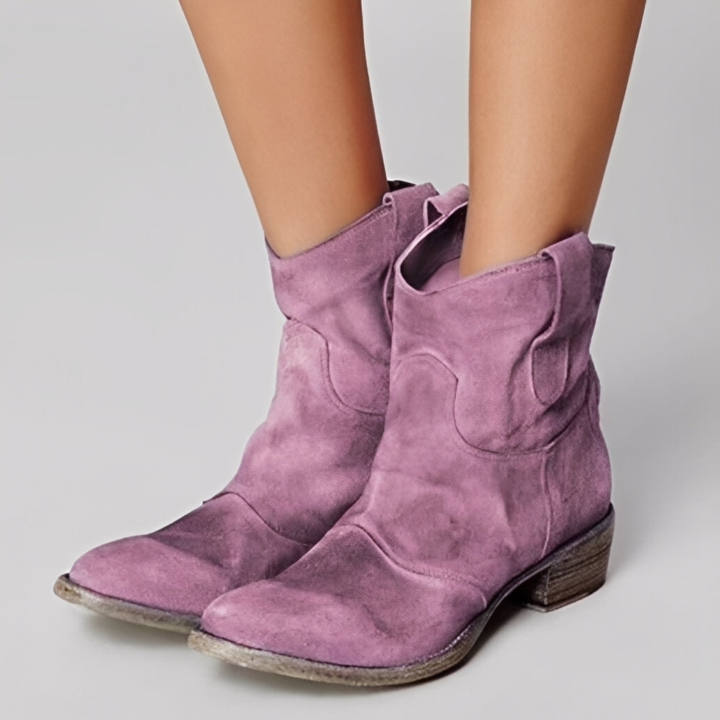 Margaret - Καθημερινές Δερμάτινες Μποτάκια για Γυναίκες