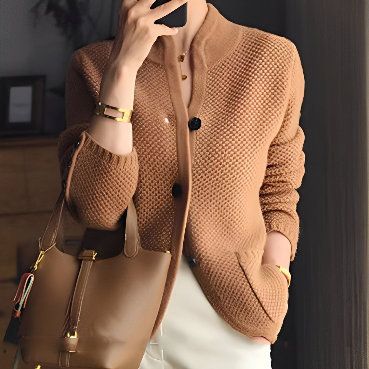 Madlyn - Ελαφρύ πουλόβερ από μαλλί για γυναίκες