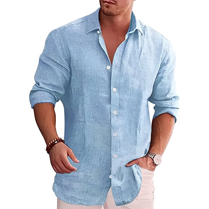 Louis - Casual Long-Sleeve Slim-Fit Shirt for Men