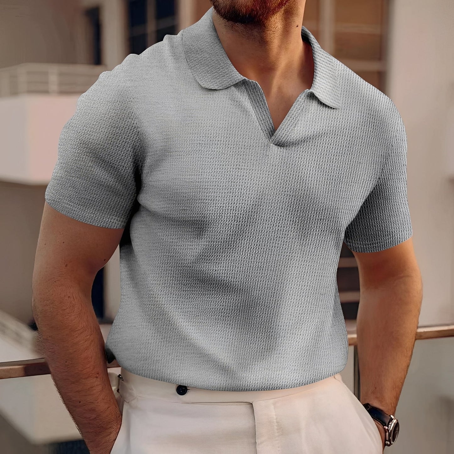 Mellvin - Casual Summer Polo for Men