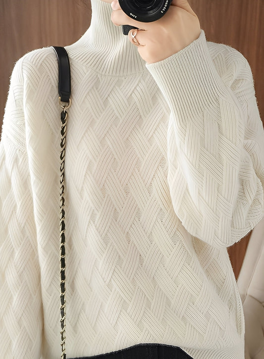 Ryanne - Χαλαρός ζιβάγκο από κασμίρι για γυναίκες