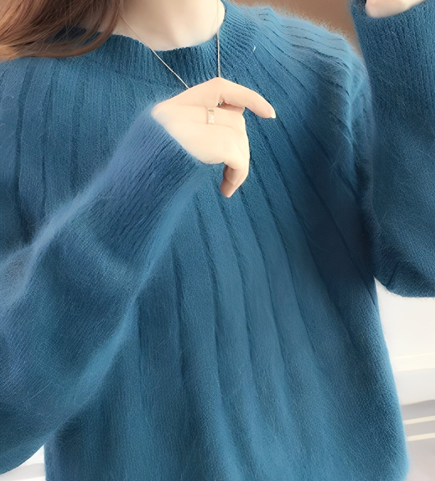 Josslyn - Κομψό, χαλαρό κασμιρένιο πουλόβερ για γυναίκες