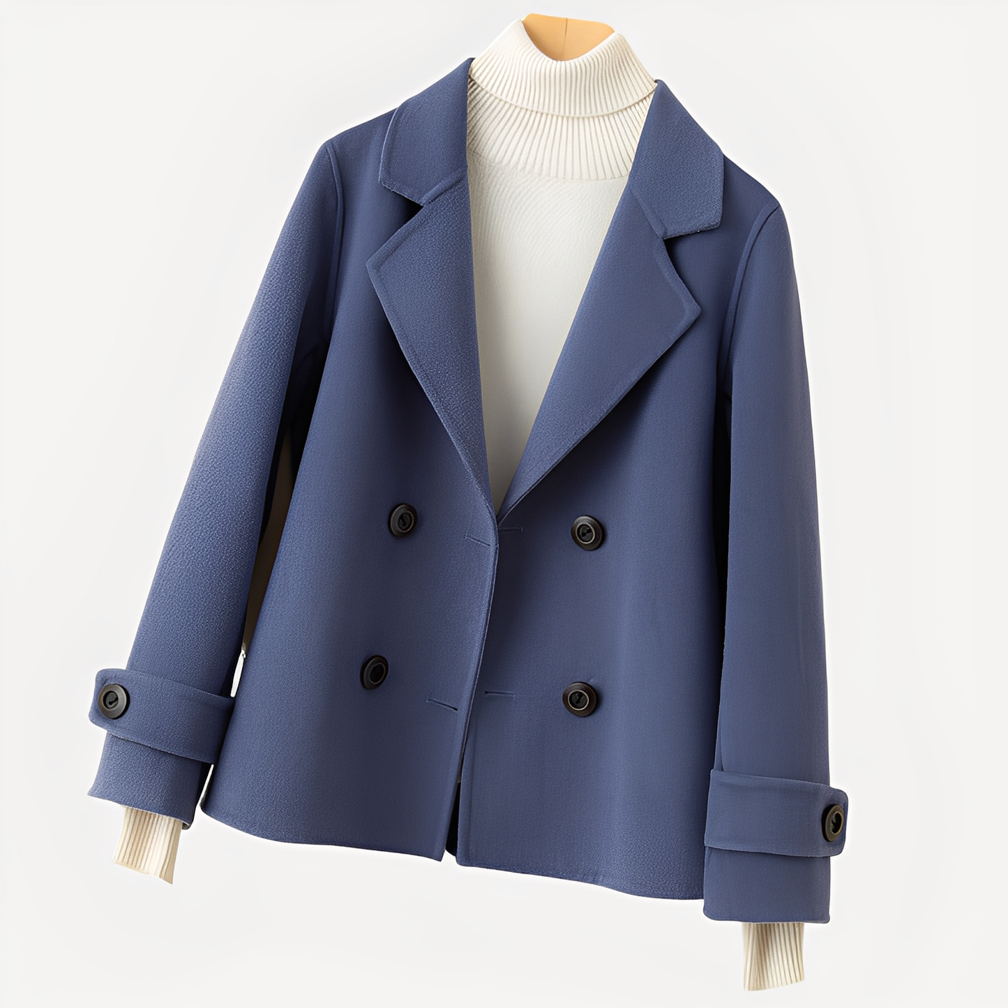 Sofia - Elegant short cashmere jacket for women