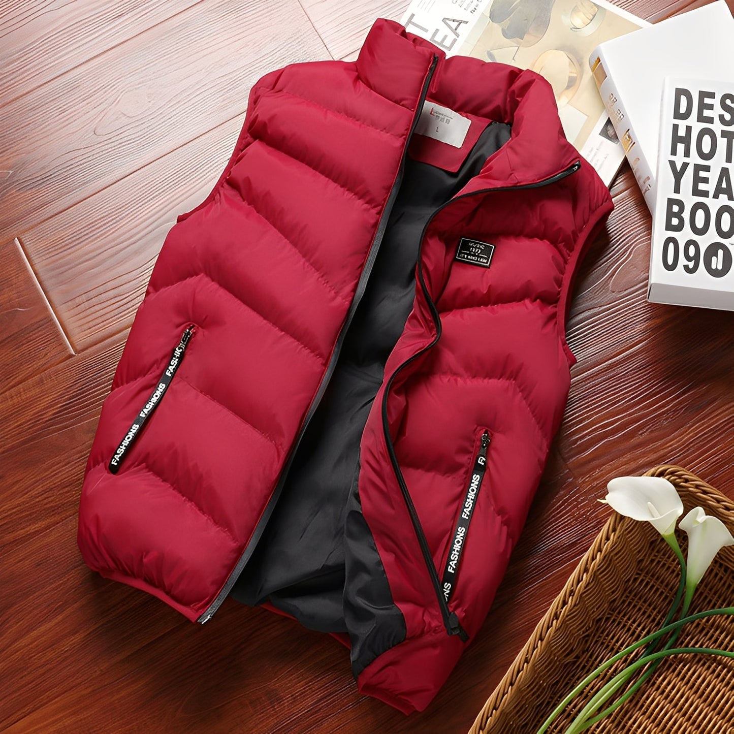 Connell - Καθημερινή, χαλαρή, πολύπλευρη γιλέκο για άνδρες