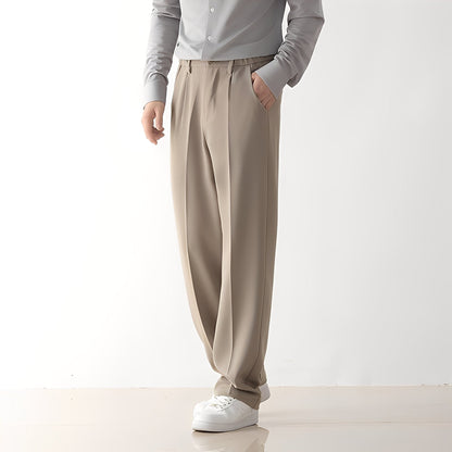 Dewey - Loose cut pleated pants for men