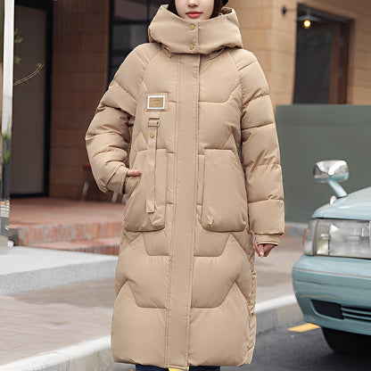 Rexanne - Stylish long hooded cardigan for women