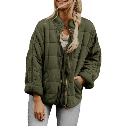 Luana - Daily quilted jacket with pockets for women