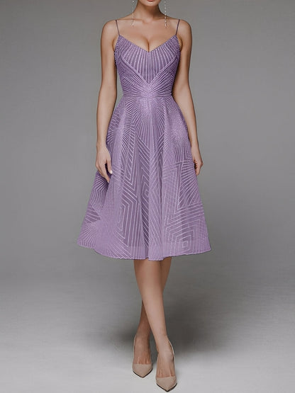 Anabelle - Elegant sleeveless dress with straps for women