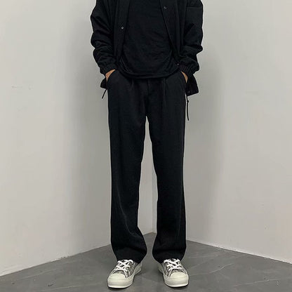 Caleb - Elegant, casual straight-leg pants for men