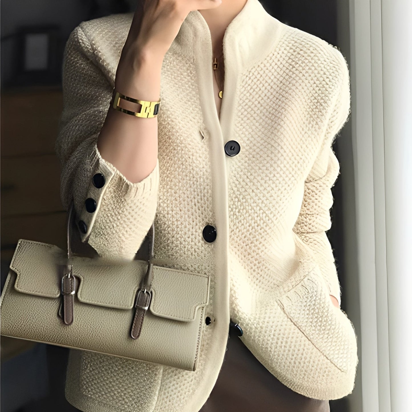 Madlyn - Ελαφρύ πουλόβερ από μαλλί για γυναίκες