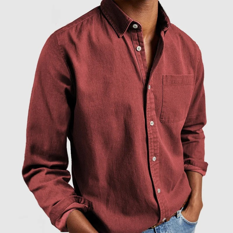 Maxime - Everyday Denim Shirt Soft Blend