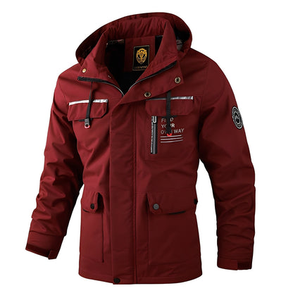 Fredrick - Waterproof, thick outdoor jacket for men