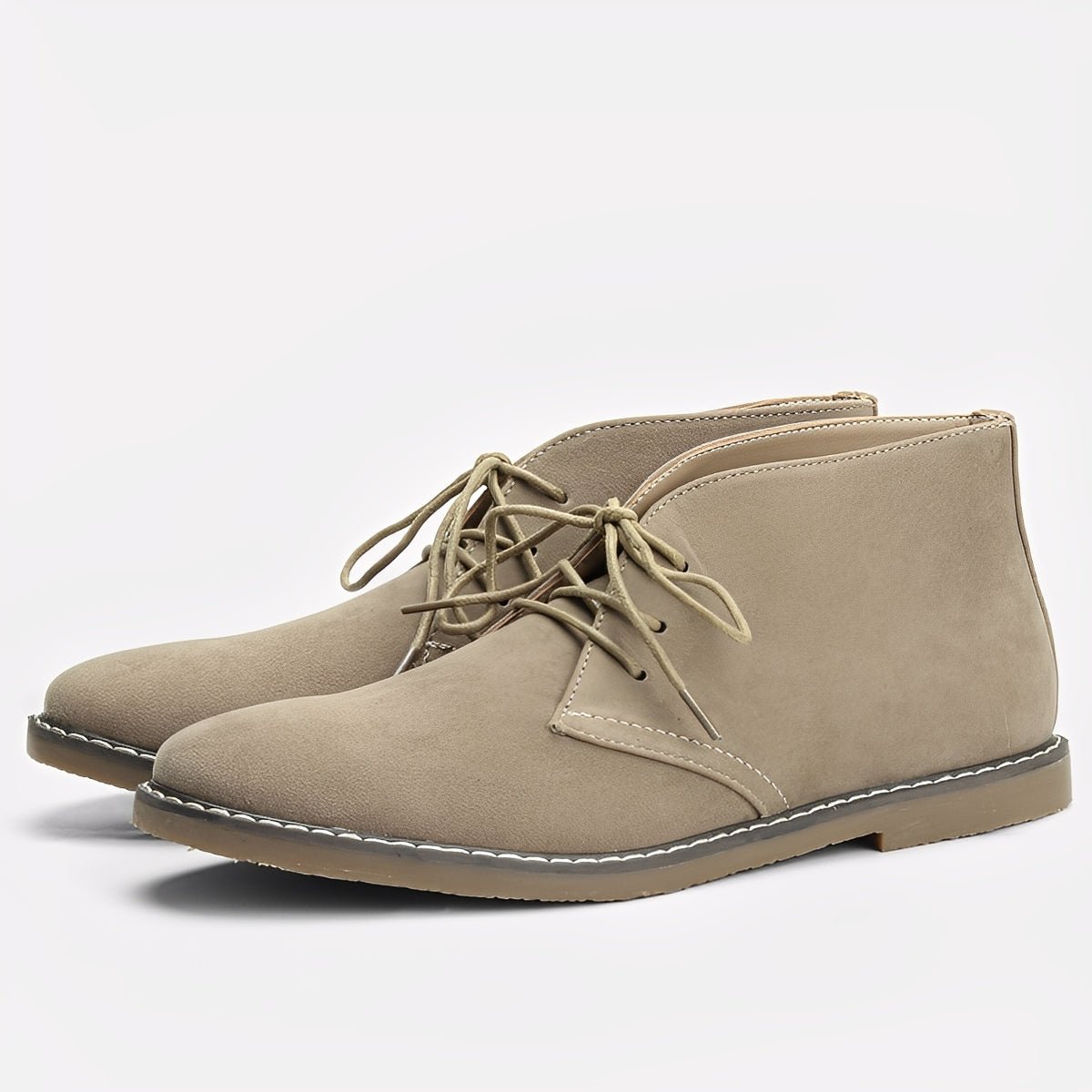 Kendrick - Classic Leather Boots for Men in Large Sizes