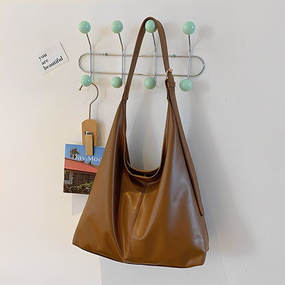 Kathleen - Χαλαρό Δερμάτινο Τσάντα για Γυναίκες