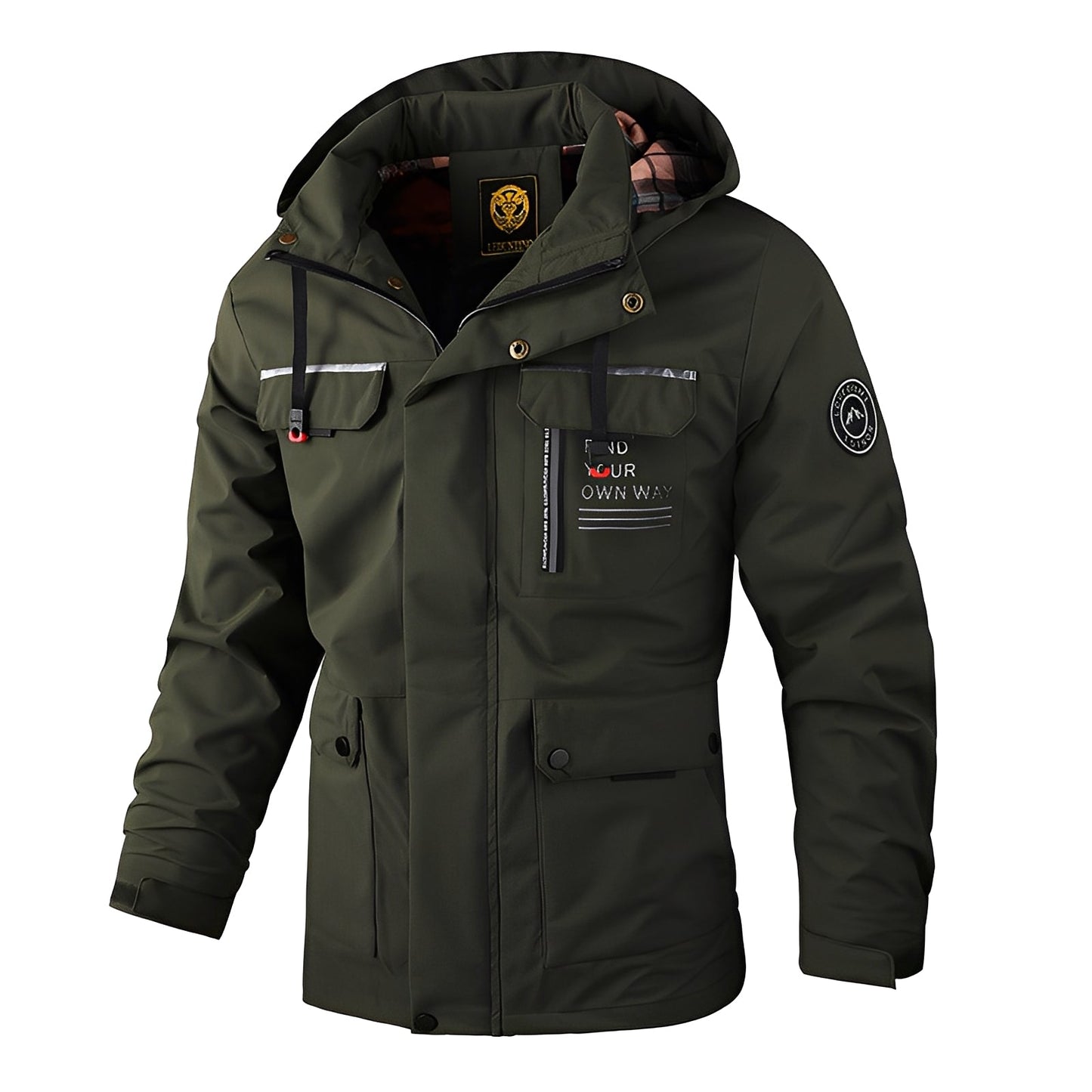Fredrick - Waterproof, thick outdoor jacket for men