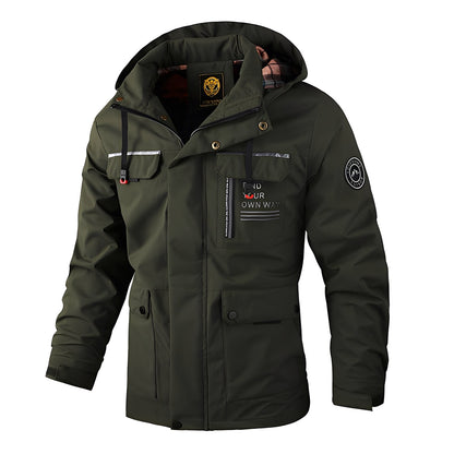 Fredrick - Waterproof, thick outdoor jacket for men