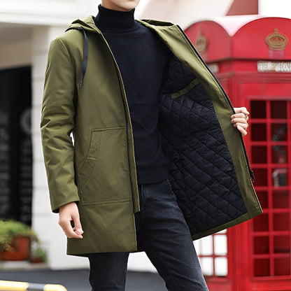 Derren - Veste légère quotidienne à capuche pour hommes