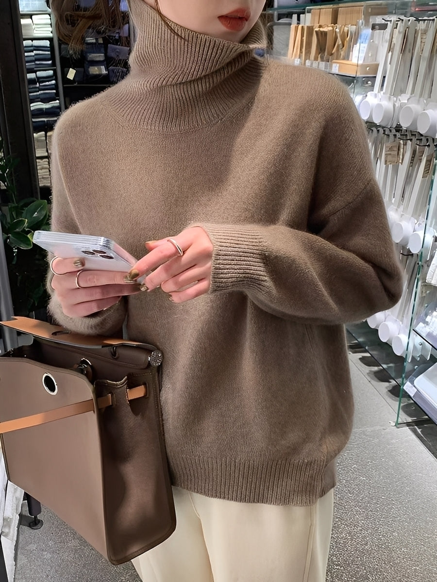 Adrienne - Στιλάτος, χαλαρός κασμιρένιος ζιβάγκο