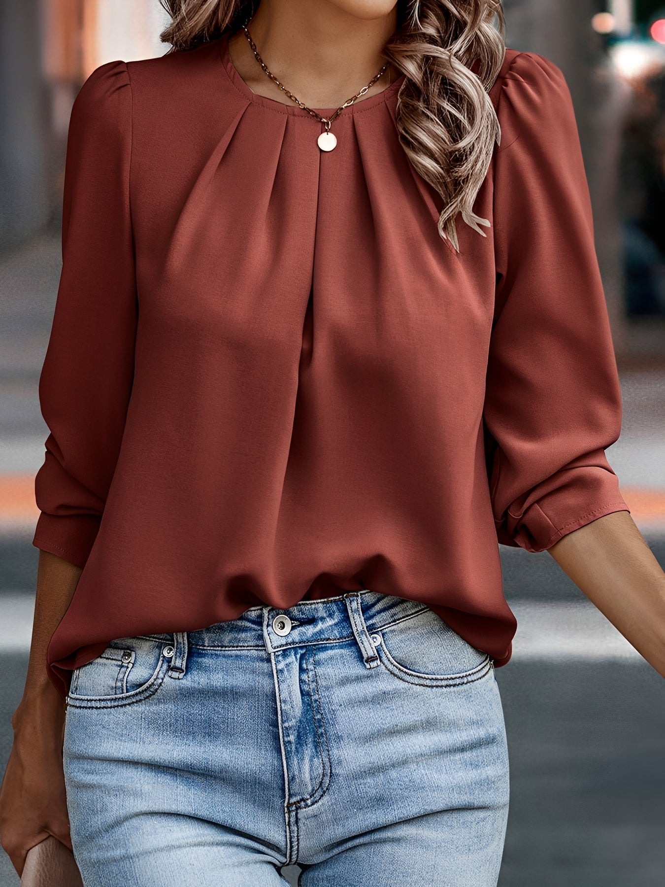 Sophie - Stylish women's blouse with wide sleeves