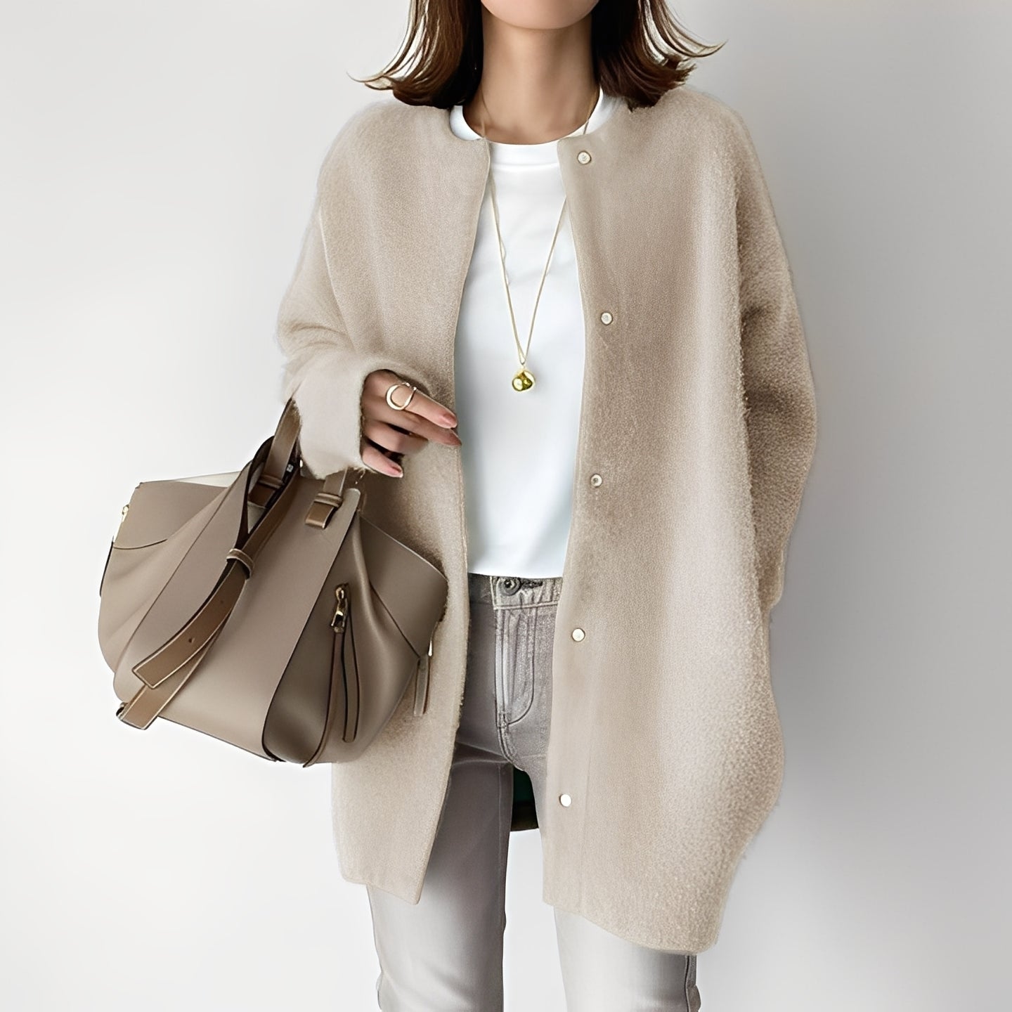 Dahlia - Κομψή, χαλαρή ζακέτα για γυναίκες