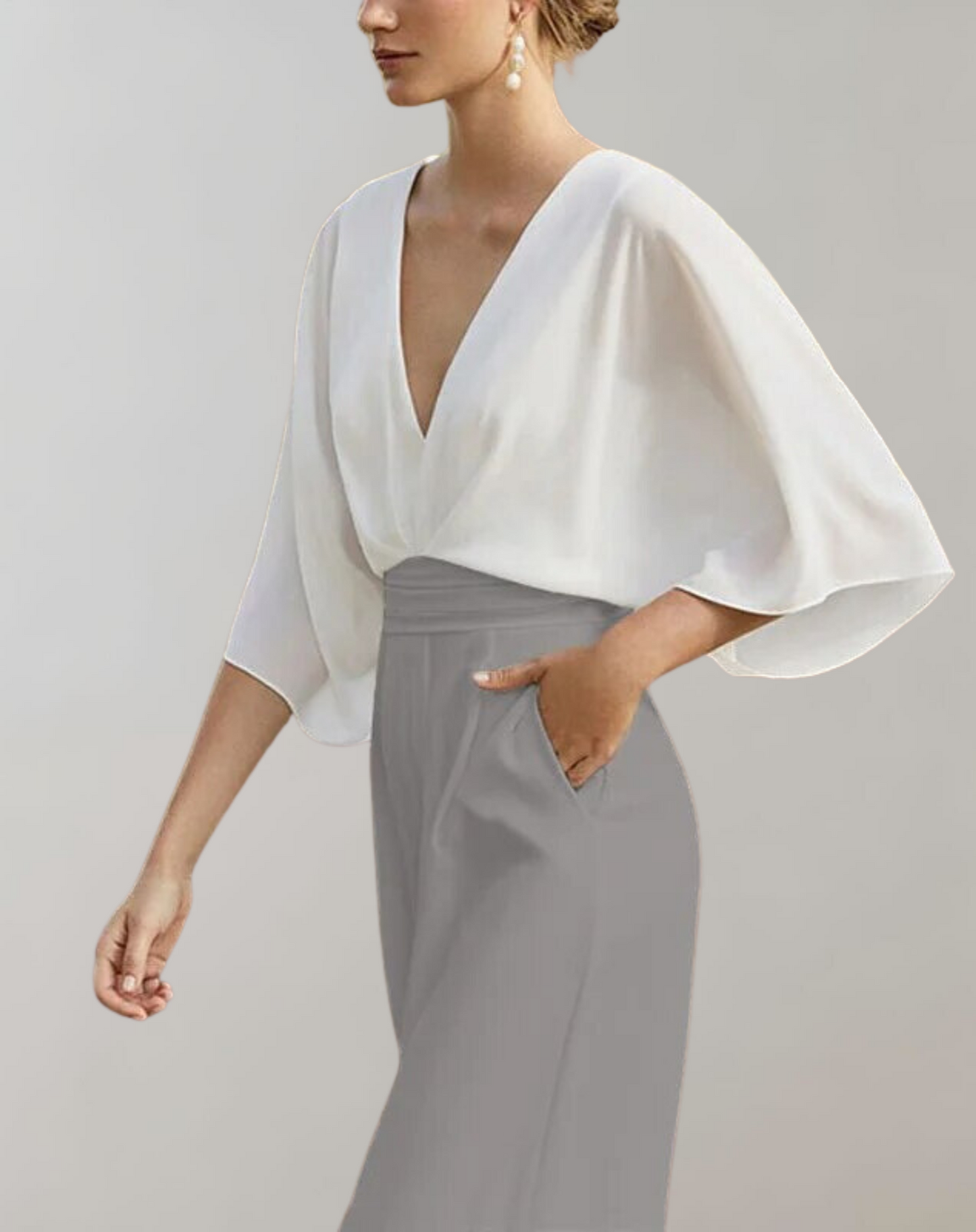 Melanie - Casual jumpsuit with wide legs