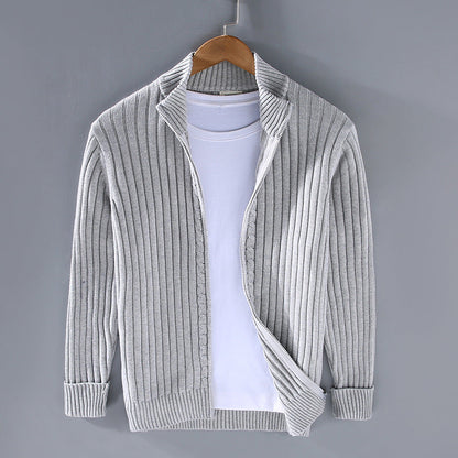 Raphael - Modern Cotton Cardigan for Men